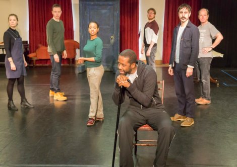 RED VELVET by Chakrabarti, , Writer - Lolita Chakrabarti, Director - Indhu Rubasingham, Designer - Tom Piper, Lighting - Oliver Fenwick, Choreographer - Imogen Knight, The Garick Theatre , London, 2016, Credit: Johan Persson/