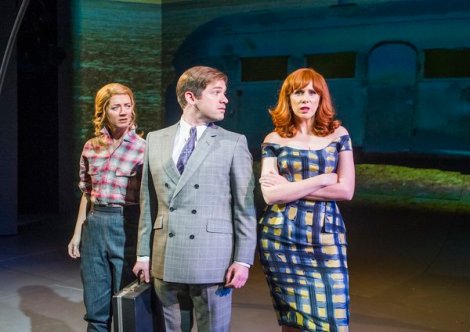 A scene from Miss Atomic Bomb @ St James Theatre (Opening 14-03-16) ©Tristram Kenton 02/16 (3 Raveley Street, LONDON NW5 2HX TEL 0207 267 5550 Mob 07973 617 355)email: tristram@tristramkenton.com